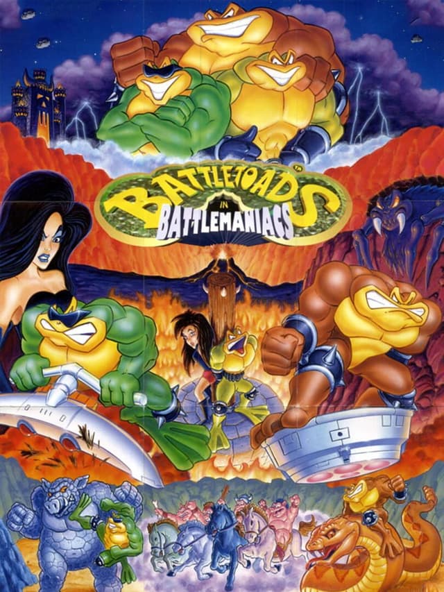 Battletoads In Battlemaniacs