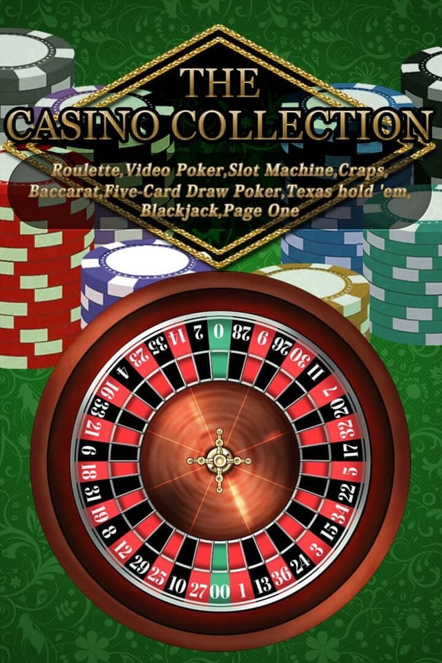 The Casino Collection: Ruleta, Vídeo Póker, Tragaperras, Craps, Baccarat, Five-Card Draw Poker, Texas hold 'em, Blackjack and Page One