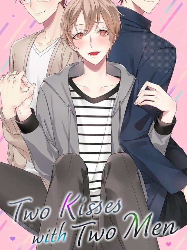 Two Kiss with Two Men