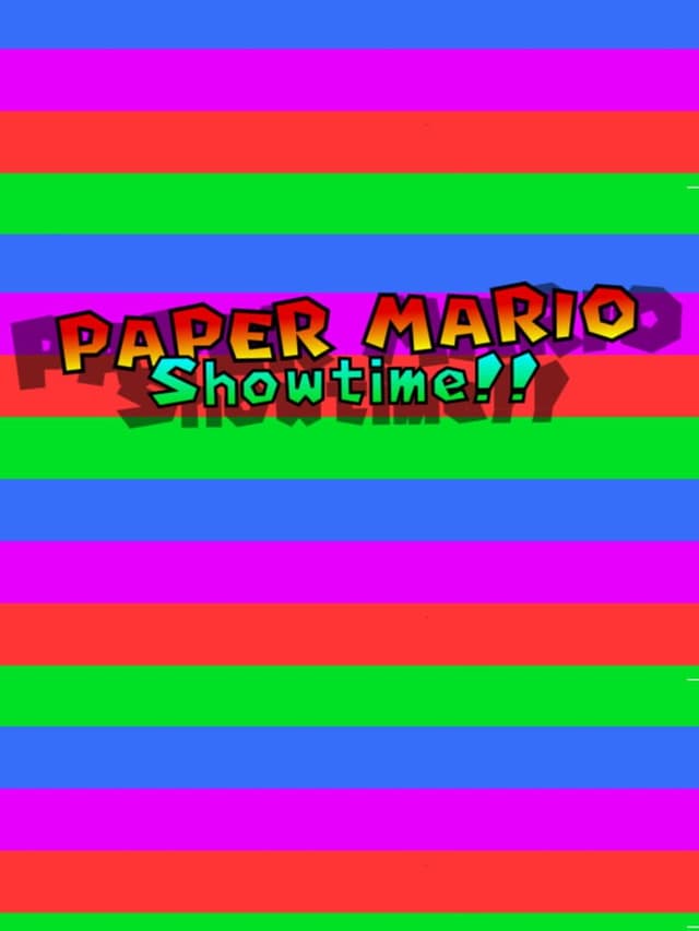 Paper Mario: Showtime!!