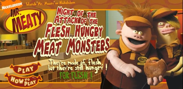 Mr. Meaty: Night of the Attack of the Flesh Hungry Meat Monsters