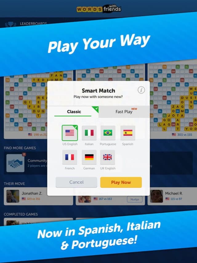 Words With Friends Classic