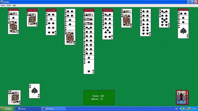 Microsoft Spider Solitaire