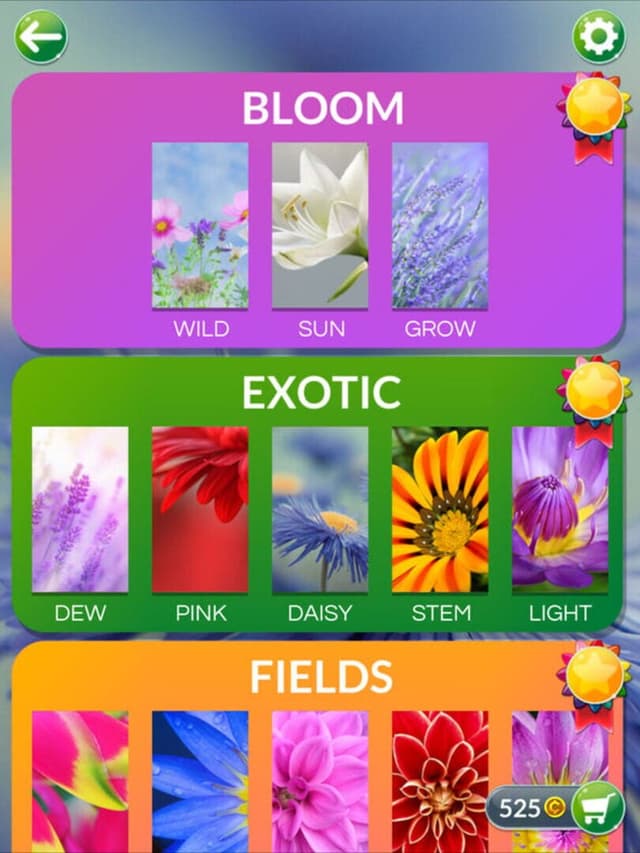 Word Flowers