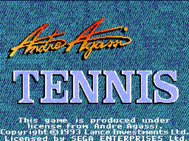 Andre Agassi Tennis