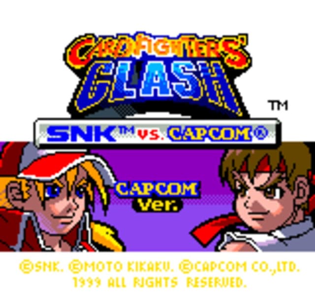 SNK vs. Capcom Card Fighters' Clash - Capcom Card Fighter's Version