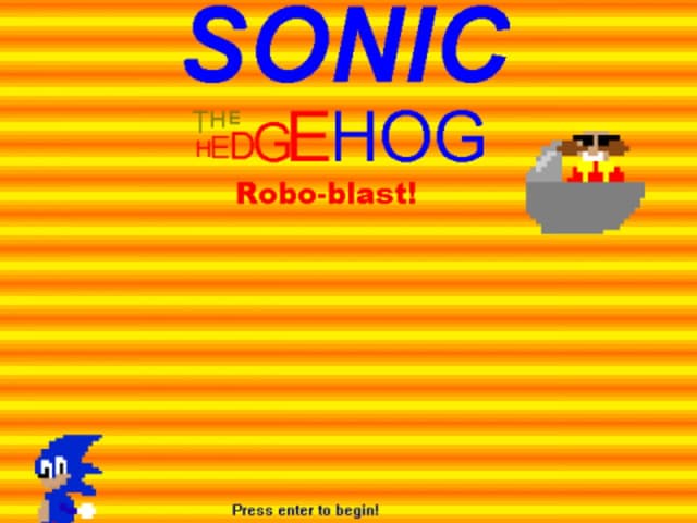 Sonic Robo Blast