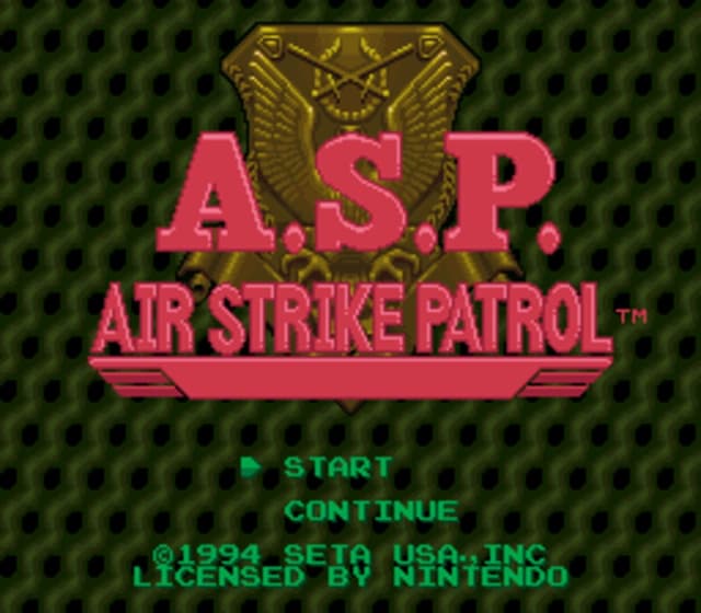 A.S.P.: Air Strike Patrol