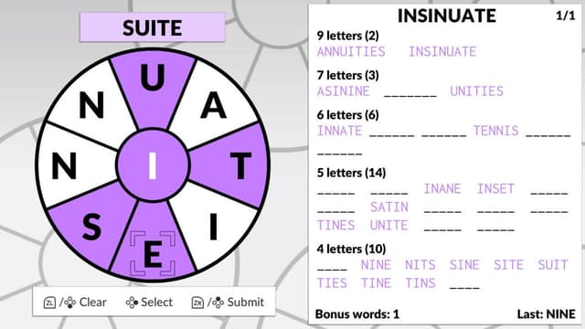 Word Wheel by Powgi