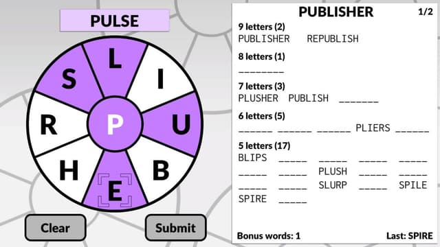 Word Wheel by Powgi