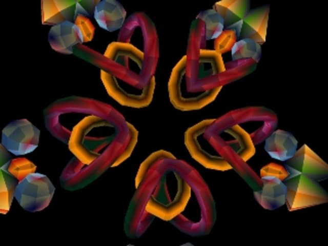 3D Kaleidoscope: Baby Universe