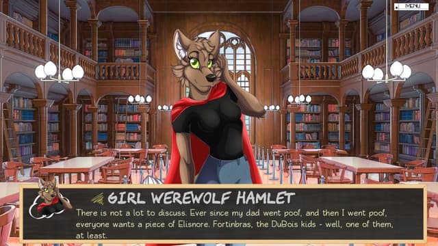 Furry Shakespeare: To Date or Not to Date Spooky Cat Girls?