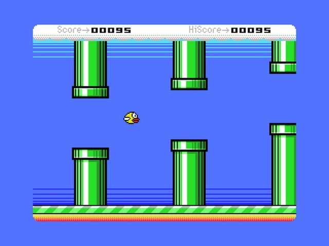 Flappybird for MSX