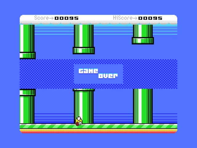 Flappybird for MSX