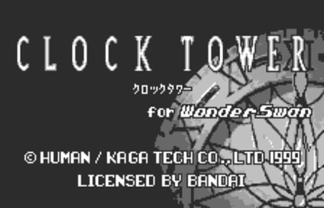 Clock Tower for WonderSwan