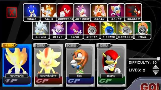 Sonic Smash Brothers