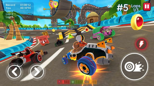 Starlit On Wheels: Super Kart