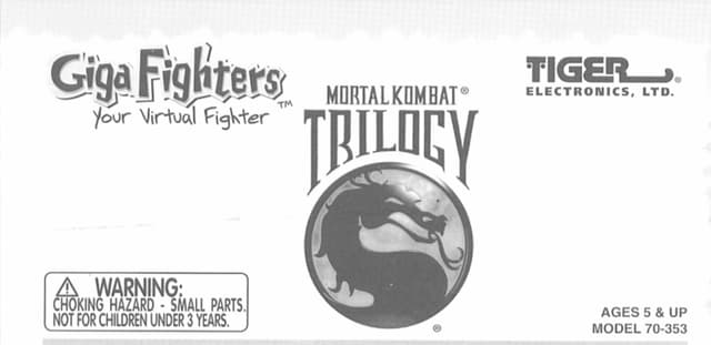 Mortal Kombat Trilogy: Giga Fighters - Your Virtual Fighter