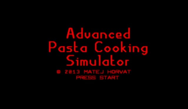 Advanced Pasta Cooking Simulator