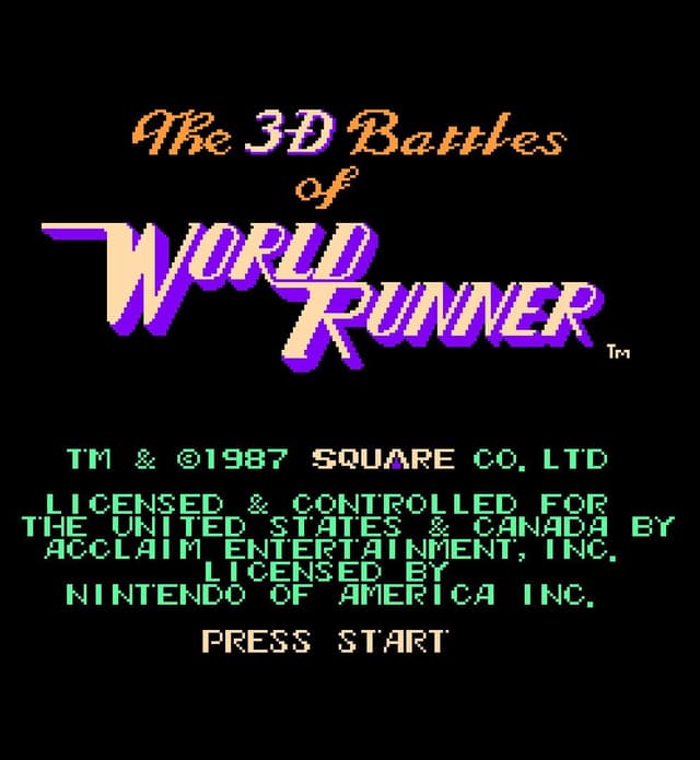 3-D WorldRunner