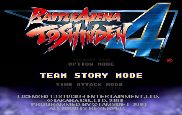 Toshinden 4