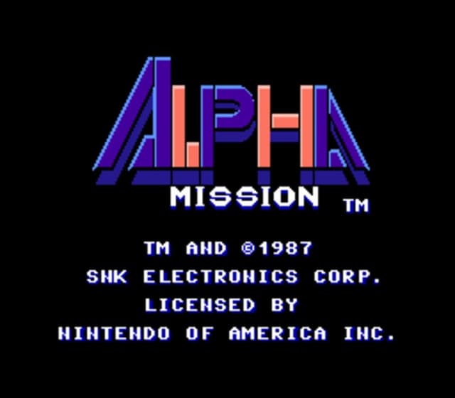 Alpha Mission