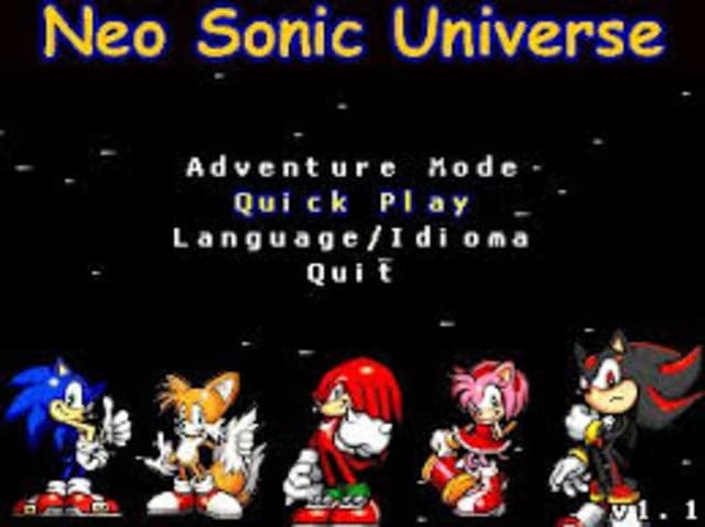 Neo Sonic Universe