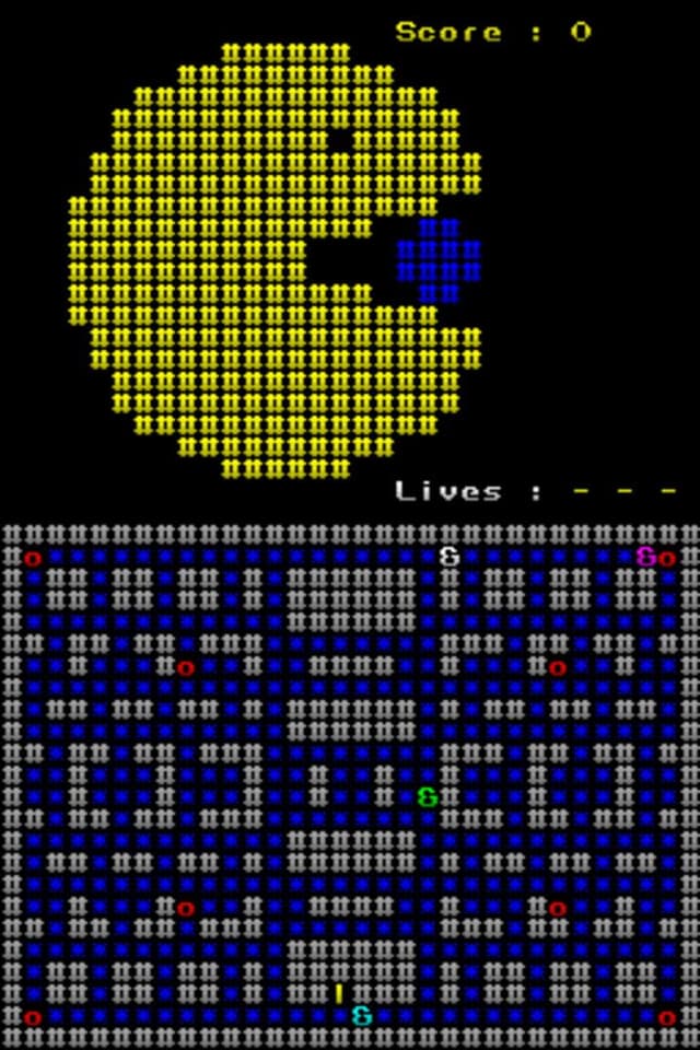 ASCII Pacman