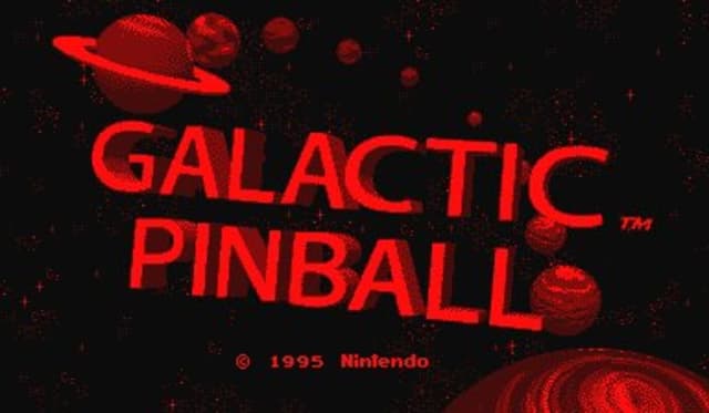 Galactic Pinball