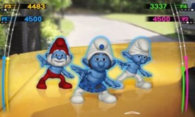 The Smurfs Dance Party